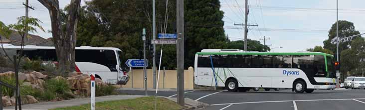 Dysons Mercedes OH1621 Autobus 250 & V/line Scania K124EB Coach Design 177